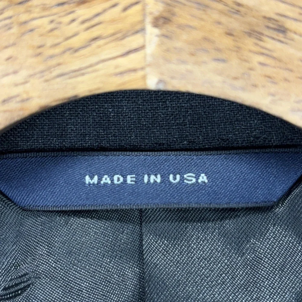 Brooks Brothers Blazer Mens 40 Long Super 100s Wool Made in USA Brooksease
